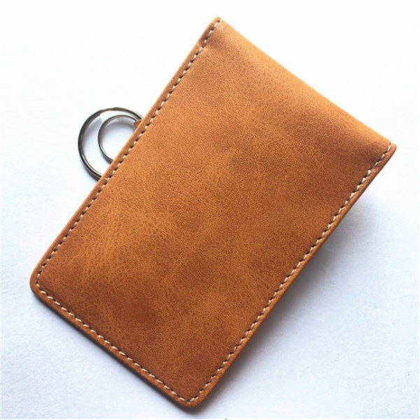 Leather Signal Blocking RFID Pouch