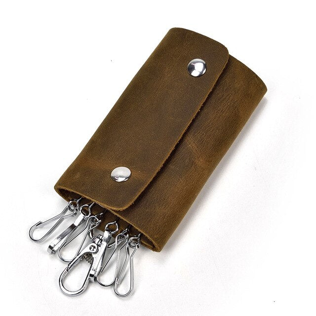 Genuine Leather Key Holder Wallet from Keyrevamp