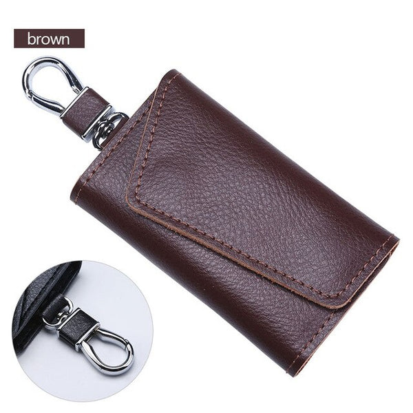 Classic Leather Key Organiser Wallet