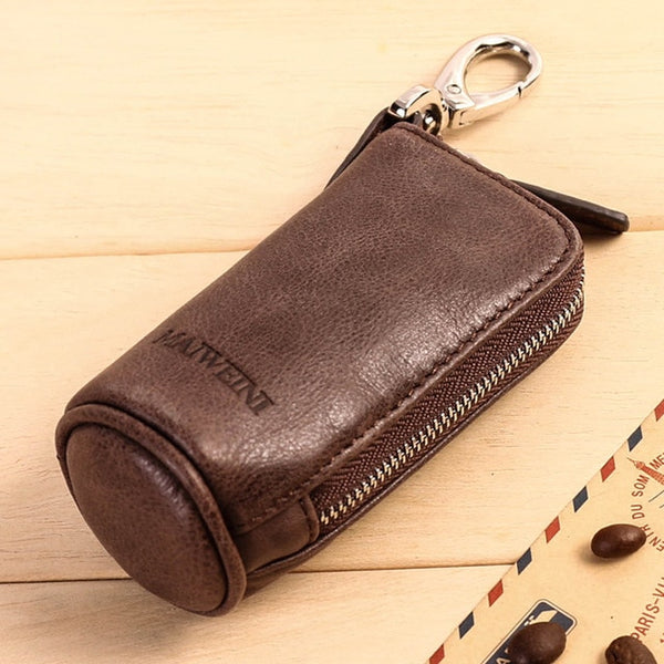 Genuine Leather Retro Key Pouch