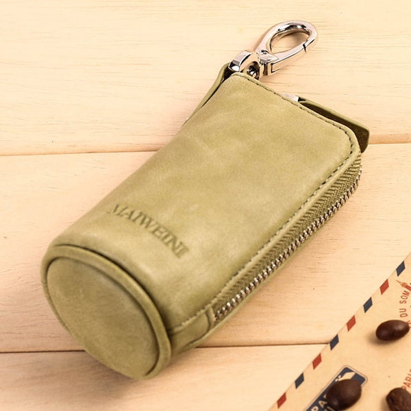 Genuine Leather Retro Key Pouch